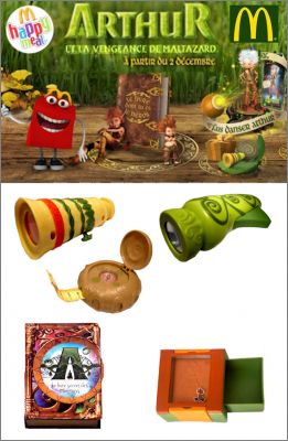 Arthur et la vengeance de Maltazard - Happy Meal McDonald's