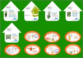 12 magnets - EDF Bleu Ciel & EDF - 2011