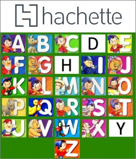 Oui-Oui - Magnets Alphabet - Hachette - 2000