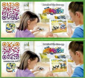 Oiseaux en mouvement - Kinder surprise VU199 et VU200 - 2021