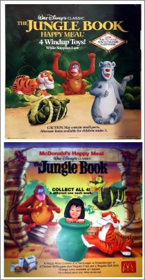 Le Livre de la Jungle - Happy Meal - McDonald's 1990 - 1993