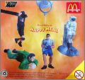 Action Man (Hasbro) 4 figurines Happy Meal - McDonald's 1998