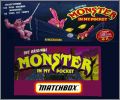 The original Monster in my pocket Figurines Matchbox  Panini