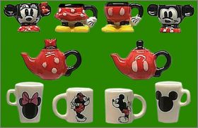Mickey & Minnie Mugs (Service  caf) Fves brillantes 2022