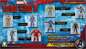 Iron Man 3 - Figurines 3D - Preziosi - 2013