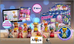 Magiki - Lucioles - 12 Figurines Altaya  DeAgostini - 2022