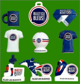 Allez les Bleus Foot - 9 Fves brillantes - 2019