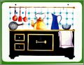 Cuisine Ancienne - 5 Magnets - 1990
