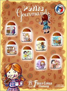 Petits Gourmands - 8 Fves Brillantes - Colas Clamecy  2018