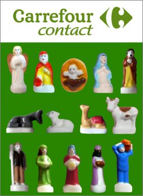 Crche de Nol - 14 Fves Brillantes Carrefour Contact 2018