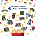 Dreamworks - 12 Jeux - Happy Meal - McDonald's - 2022