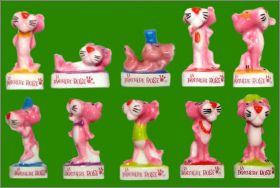 Panthre Rose Pop Art - 10 Fves Brillantes - Alcara - 2018