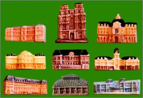 Monuments de Rennes - 9 fves brillantes Moulin  Huile 2001