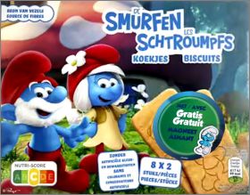 Les Schtroumpfs - 6 Magnets - Biscuits Jules Destrooper 2021