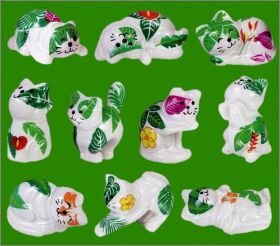 Les Chats Moufles - 10 Fves brillantes - Epi Folie - 2020