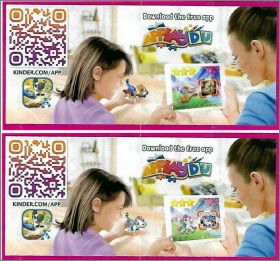 Walking Pets - Kinder  surprise - VU270 et VU271 - 2022