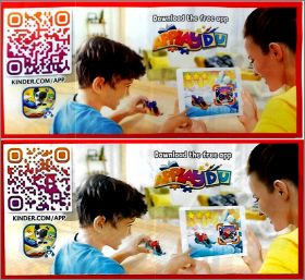 Motos des neiges - Kinder surprise VU092 et VU093 - 2022