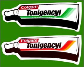 Tonigencyl - 2 Magnets - Colgate - 2000