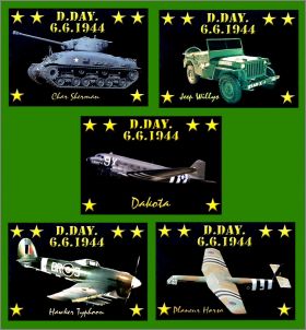 D.DAY. 6.6.1944 - 5 Magnets - 2014