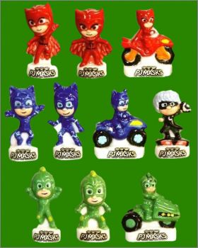 Pyjamasques dans l'espace 10 Fves Brillantes Epi Folie 2021