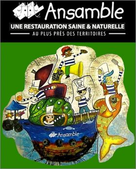 Puzzle de 4 Magnets -  Ansamble - 2017