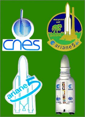 4  Magnets CNES & Ariane 5 - 1992 et 2013