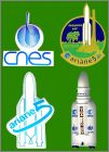 4  Magnets CNES & Ariane 5 - 1992 et 2013