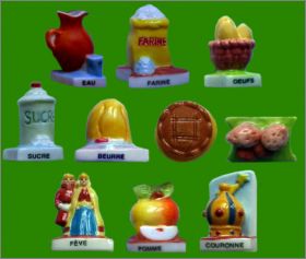 Ingrdients de la Galette - 10 Fves Brillantes Nordia 2010