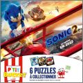 Sonic 2 - 6 Puzzles 3D - P'tit Bucket - KFC - 2022