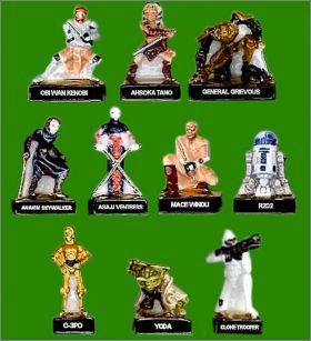 Star Wars Clones de Luxe  Pr-srie 10 Fves Brillantes 2008