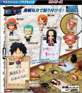 One Piece - 6 Magnets + 1 variante - 2010