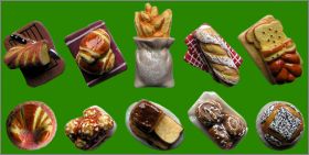 Pains et viennoiseries  Fves Brillantes mates Alcara 2014