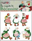 Bcassine enfant - 6 Magnets - Plastoy - 2008  2017