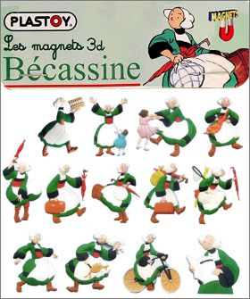 Bcassine souliers marrons 13 Magnets Plastoy - 2008  2017