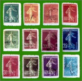 Timbres - 12 Fves Brillantes - Royal Cram - 2010