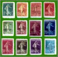 Timbres - 12 Fves Brillantes - Royal Cram - 2010