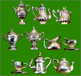 Argenterie royale - 10 Fves argentes - Alcara - 1997