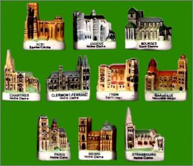 Les Cathdrales de France - 10 Fves Mates - Prime - 2003