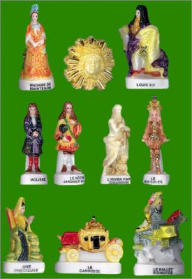 La Cour du Roi Soleil 10 Fves Brillantes et or - Prime 2005