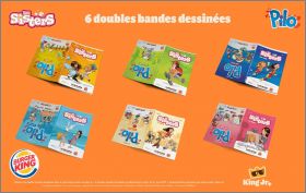 Les Sisters Pilo 6 Doubles bandes dessins King Junior 2022