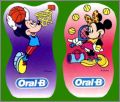 Mickey et Minnie - Disney - 2 Magnets - Oral B - 2010