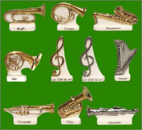 Clef de Sol - 10 Fves or et argent  - Prime - 2006