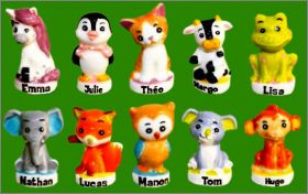 Les bbs Animaux - 10 fves brillantes - Alcara - 2021