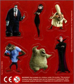 Htel Transylvanie - 1 Planche de 6 magnets -  2012