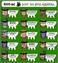500 ml pour les gros apptits 16 Magnets Ben & Jerry's 2003
