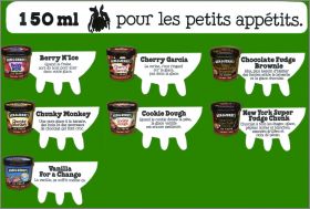 150 ml pour les petits apptits 8 Magnets Ben & Jerry's 2003