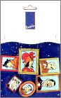 Tintin - 2me srie - 6 Magnets en bois - Trousselier  1993