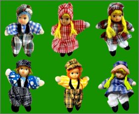 Enfants - 6 magnets - 2000