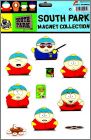 Cartman - South Park - 1 planche de 10 Magnets - 1999