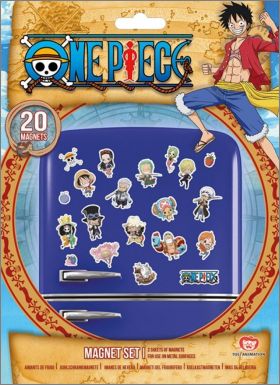 One Piece Chibi - Toei Animation - 20 Magnets - 2020